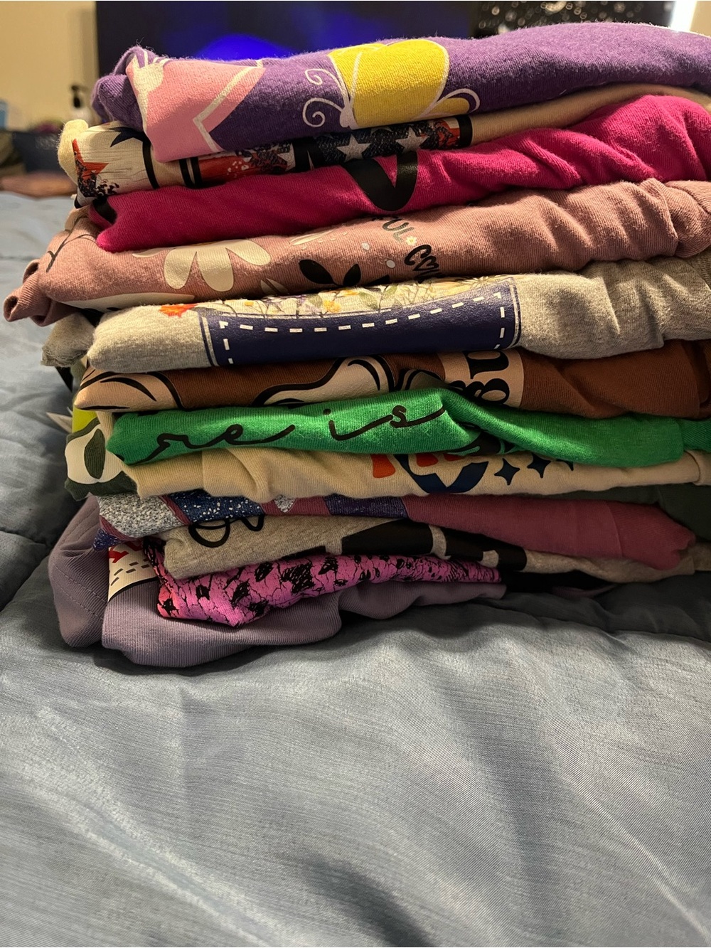 Kids Pajamas Stack - Multi-Color Assorted Sleepwear